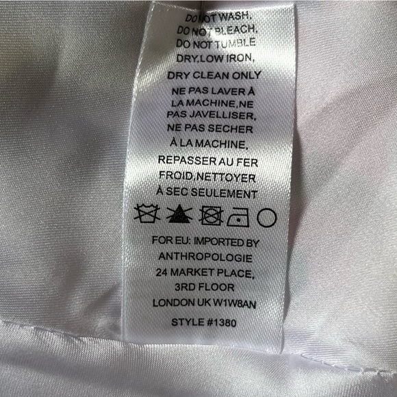 NWT Anthropologie HUTCH White Pink Bethanie Floral High Low Dress Sz XL - Picture 13 of 16